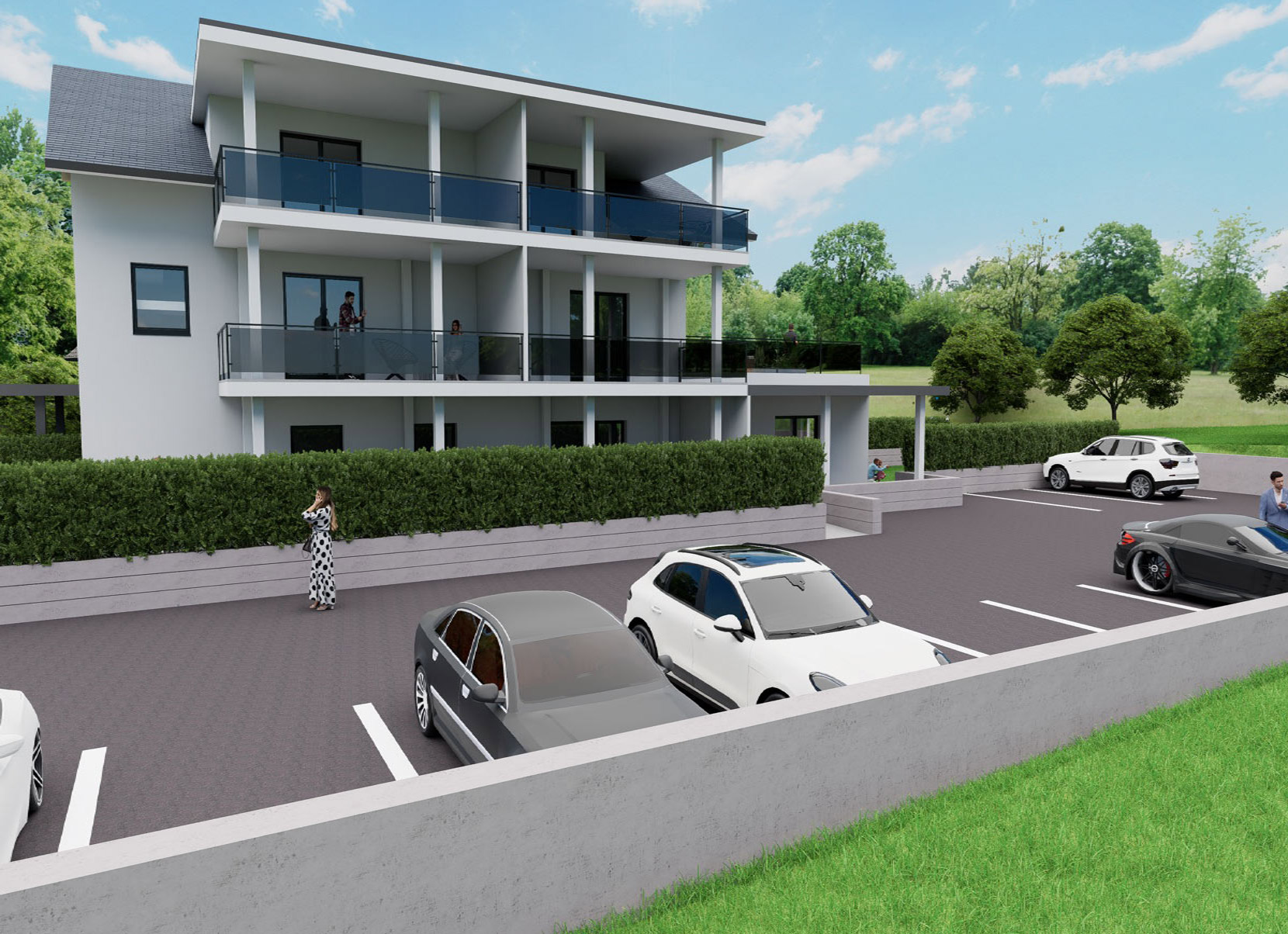 Wohnanlage Sonnenresort I - Außenansicht