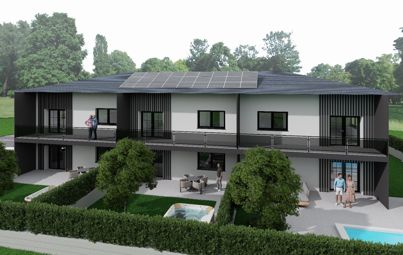 Wohnanlage Sonnenresort II - Außenansicht